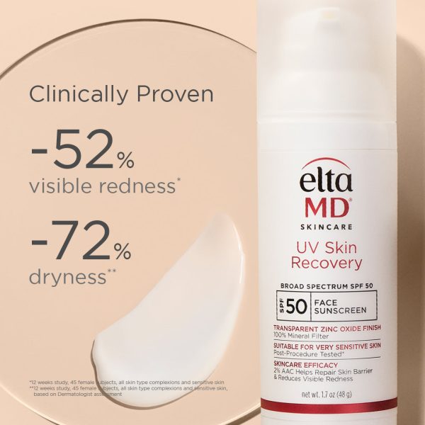 Elta UV Skin Recovery Broad Spectrum SPF 50 Face Sunscreen - Image 5
